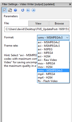 wmv container format 