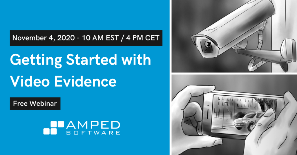 free webinar getting started with video evidence