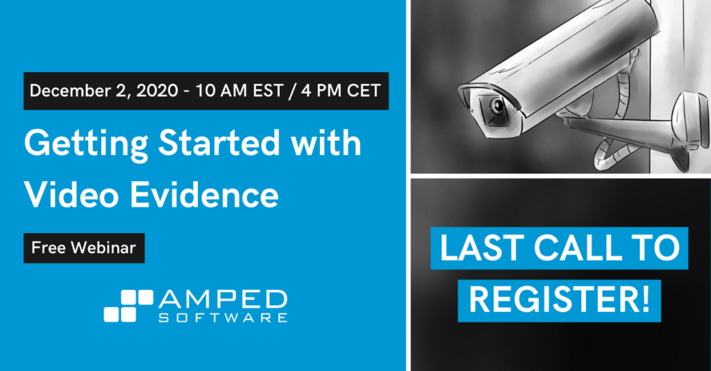 getting started with video evidence webinar