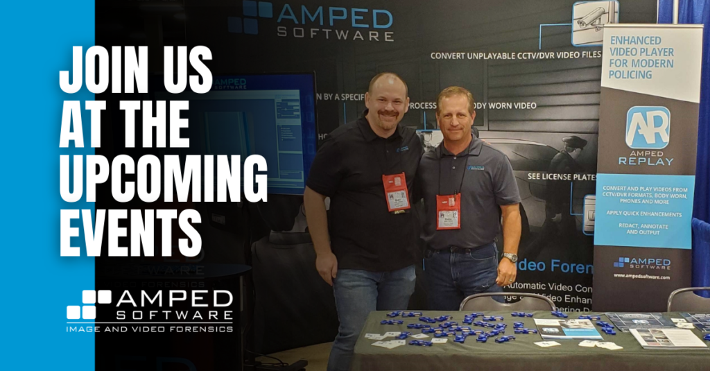 join amped software at the upcoming events