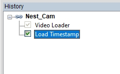 load timestamp filter