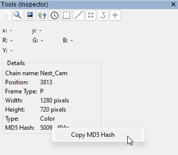 inspector tab in amped five