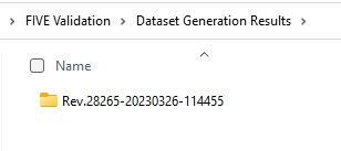 dataset generation results within amped five