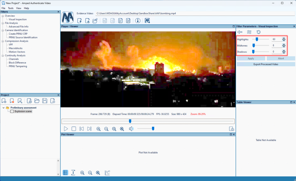 video of a fire in amped authenticate video